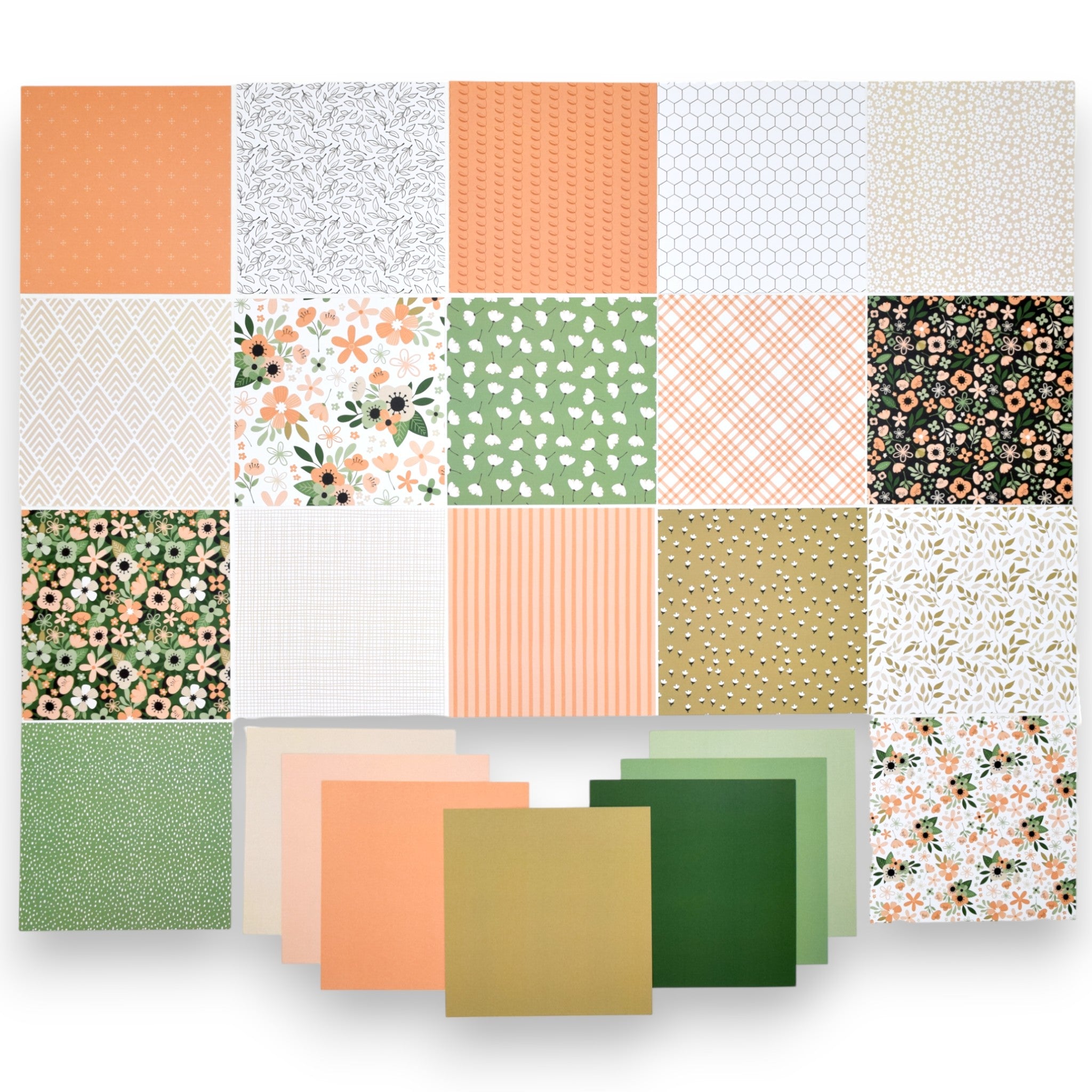 Peach Blossom - 6x6 Patterned Paper Pack